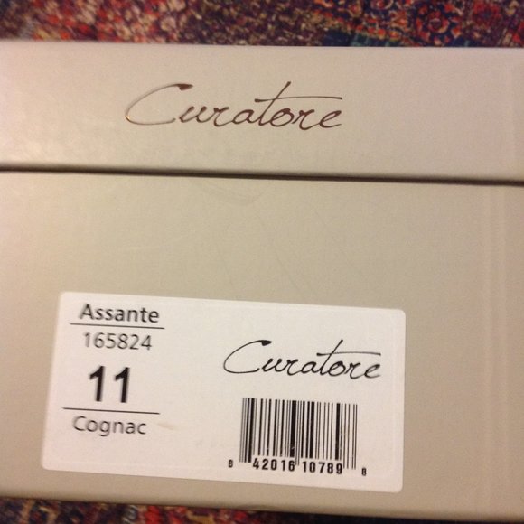 Curatore Men\'s Assante Brown Leather Dress Shoes - 11 - New in Box main image 9